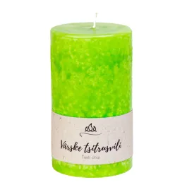 Lõhnaküünal Värske tsitrusvili 7x12cm, 60h