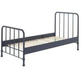 Voodi Bronxx 90x200 tumesinine