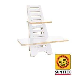 Sun-Flex seisutöökoht Rise valge