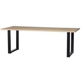 Söögilaud Tablo 90x199 tamm/must