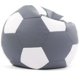 Kott-tool Jalgpall hall/valge 40L