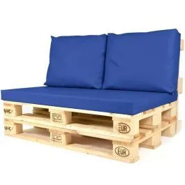 Euroaluse seljatoepadjad Original 50x60 sinine 2tk