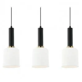 Sessak Laevalgusti Maxcence must/valge