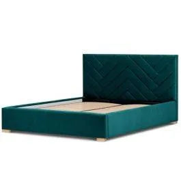 Pesukastiga voodi Babine 120x200 roheline Caldo 15