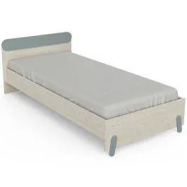 Voodi Ilian 90x190/200 topanga/roheline