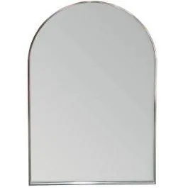 Seinapeegel Modern Arch 50x75 hõbedane