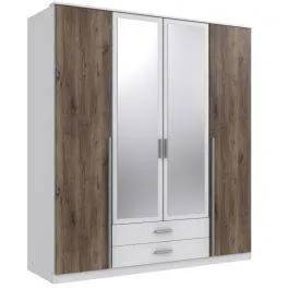 Riidekapp Herford flagstaff/valge