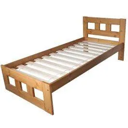 Voodi Benno 90x200 vana mänd