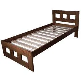 Voodi Benno 90x200 tume mänd