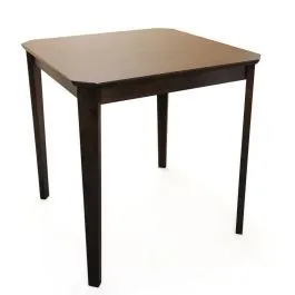 Söögilaud Loreta 75x75 hele wenge