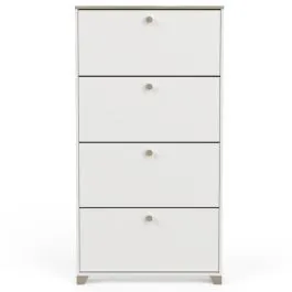 Jalanõudekapp Izzy kronberg/valge