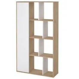 Raamaturiiul Maze hickory/valge kõrgläige