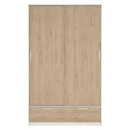 Riidekapp Line hickory/valge