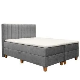 Pesukastiga kontinentaalvoodi Vicky pocket 180x200 hall
