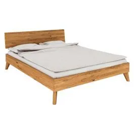 Voodi Rhett-Gr 140x200 õlitatud tamm