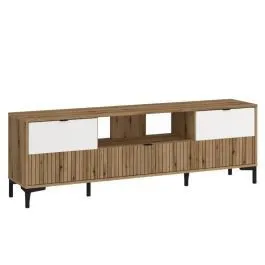 Tv-alus Ricko 3u valge/tamm