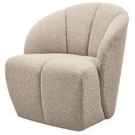 WOOOD pöörlev tugitool Mojo beež melange