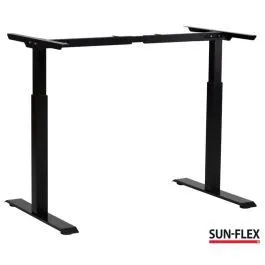 Elektriliselt reguleeritavad jalad Sun-Flex III must
