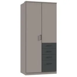 Riidekapp Cottbus 2u4s sahara/grafiit