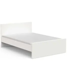 Voodi Clyde 140x200 valge