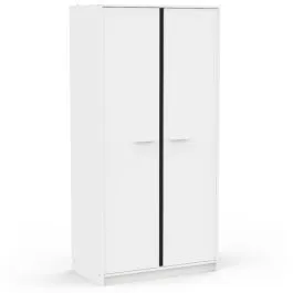 Riidekapp Reverso 2u indigo sinine/valge