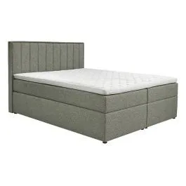 Pesukastiga kontinentaalvoodi Ritz 200x200 salveiroheline