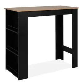 Baarilaud Ostersund 60x120 artisan tamm/must