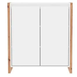 Kummut Denver 2u artisan tamm/valge