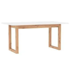 Pikendatav söögilaud Denver 90x160/200 artisan tamm/valge
