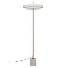 Põrandalamp Keaton soe hall