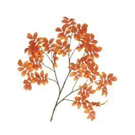 Kunstlill Leaf H125 oranž