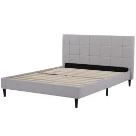 Voodi Ricco 160x200 helehall