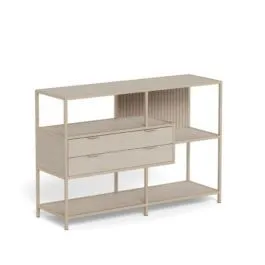 Madal riiul Frado 2s taupe