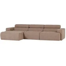WOOOD nurgadiivan Novi Long vasak taupe