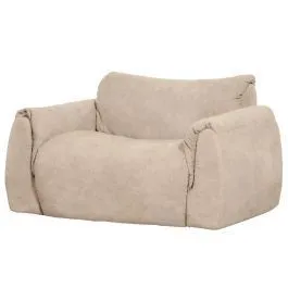 WOOOD Loveseat tugitool Baggy beež