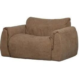 WOOOD Loveseat tugitool Baggy pruun