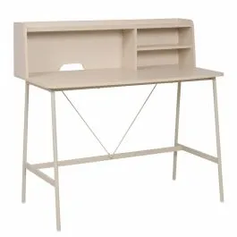 Kirjutuslaud+riiul Kandy beež