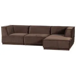 WOOOD nurgadiivan Manu parem pruun