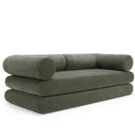 Innovation diivanvoodi Circlus +L padjad roheline