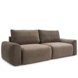 Innovation diivanvoodi Lounger Norum Chunky tumepruun
