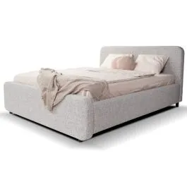 Pesukastiga voodi Hogan 180x200 helehall