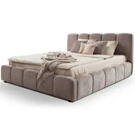 Pesukastiga voodi Nubia 140x200 taupe