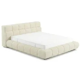 Pesukastiga voodi Charme 140x200 naturaalvalge