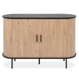 Kummut Kajsa 2u 120 tamm/must marmor