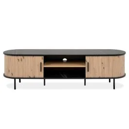 Tv-alus Kajsa 2u 160 tamm/must marmor