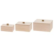 Karp kaanega Wooden H10 naturaalne