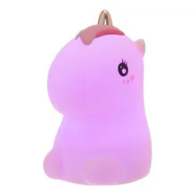 Öölamp Unicorn roosa