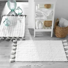 Vannitoavaip Minatis 50x80 valge/hall