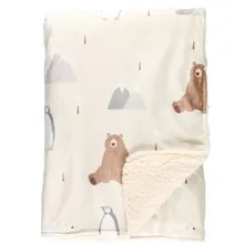 Pleed Animals 100x150 valge