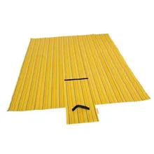 Piknikutekk Muhu 140x180 kollane